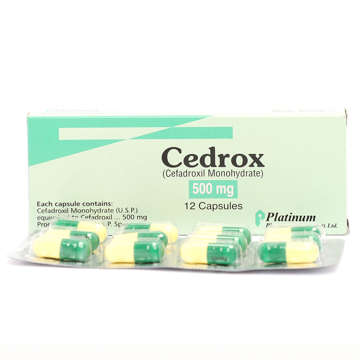 Picture of Cedrox 500mg Cap 1x12s